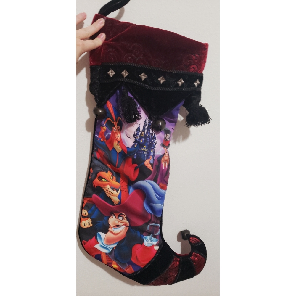 Rare Disney Villains Christmas Stocking